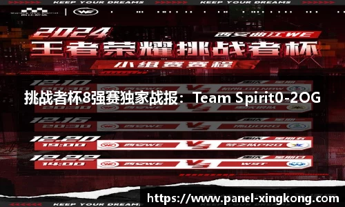 挑战者杯8强赛独家战报：Team Spirit0-2OG